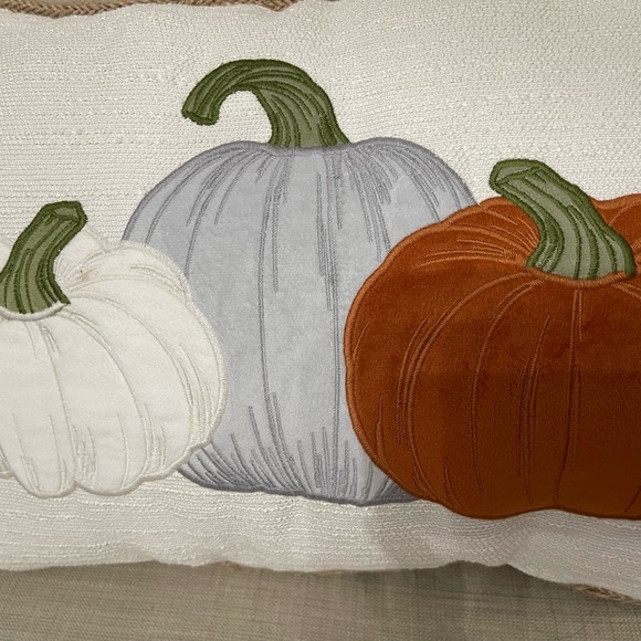 Fall Decorative Pumpkin Pillow ~ Brand New ~ Limited Supply - Picture 4 of 5